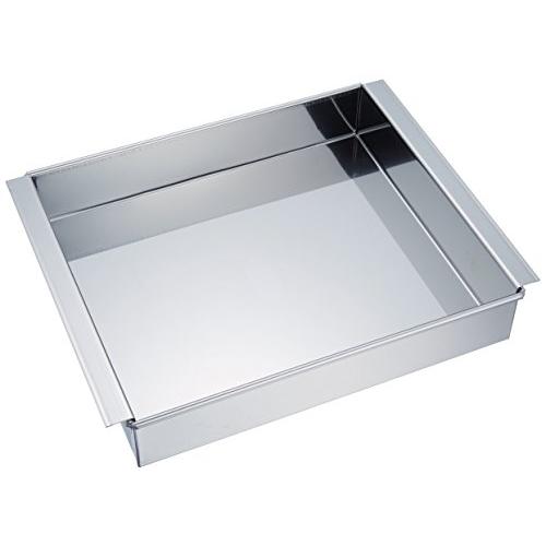 遠藤商事 TKG 卵豆腐寒天ゼリー型 長方形 ステンレスで錆びにくく衛生的 羊羹などの流し型 卵豆腐型 間口×奥行×高さ(mm)195×225× | 