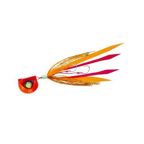 DUEL(デュエル) ルアー タイラバ ソルティー・ラバー スライド 60g OGR F1083-OGR-オレンジレッド 遊動式 | 