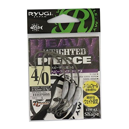 リューギ(RYUGI) ヘビーウェイテッドピアス フック #4/0 3/32oz. HHP088 釣り針 | 