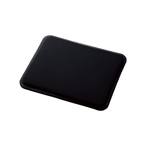 エレコム マウスパッド スムースクロス素材 クッション入り 特厚 10mm 約23cm×約18cm 静音設計 水洗い可 滑り止め テレワーク ブ | 