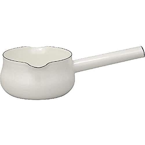 野田琺瑯 ミルクパン ホーロー 15cm IH対応 日本製 ルーク LK-15M | 