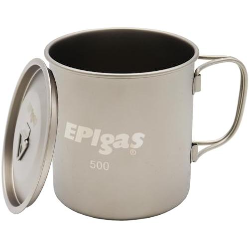 EPI(イーピーアイ) 登山 キャンプ 軽量 シングルチタンマグカバーセット500 T-8117 | 