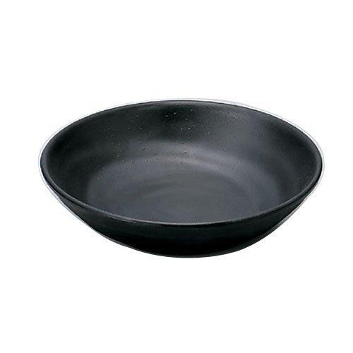 MIN(マイン ) メラミンウェア 黒 丸深皿 大 M11-129 | 