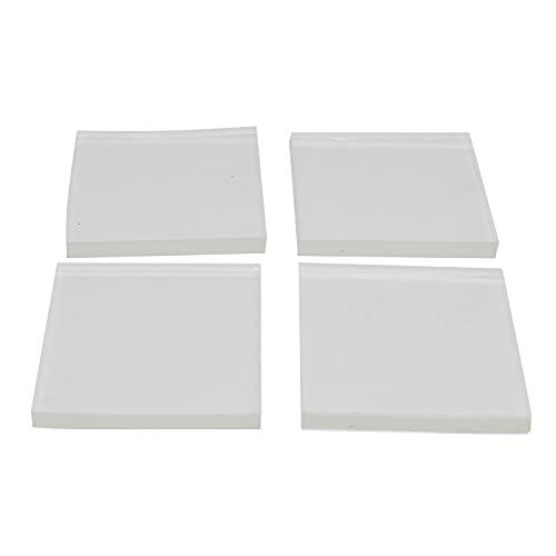 耐震 マット ロックゲル 透明 50×50×5mm 角 4枚 TG5-50S | 