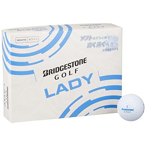 BRIDGESTONE(ブリヂストン) ゴルフボール LADY ホワイト LBWXJ | 