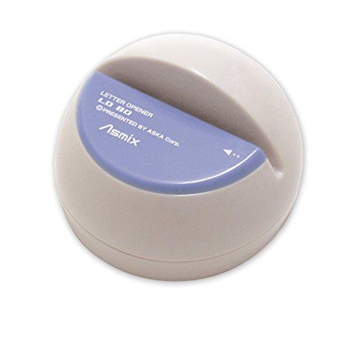 アスカ 電動レターオープナー LO80B ブルー | 