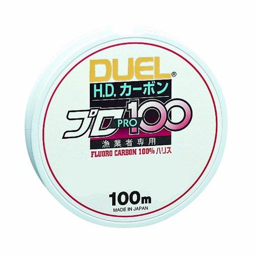DUEL(デュエル) フロロライン 0.8号 HDカーボンプロ100S 0.8号 クリアー H1111 | 