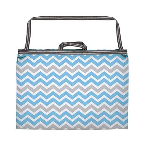 東和産業 洗濯ネット コインランドリー用 ランドリーバッグ ブルー L 約70×40cm 一つで3役 持ち運びに便利 メッシュ生地 22360 | 