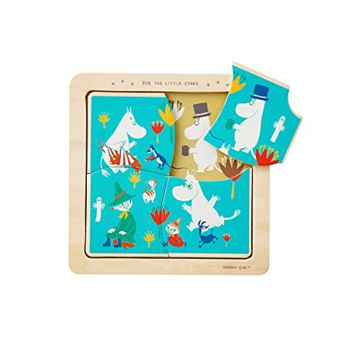 DADWAY(ダッドウェイ) MOOMIN BABY ムーミンベビー はじめてのパズル 4ピース/ムーミン TYMB017980000 | 