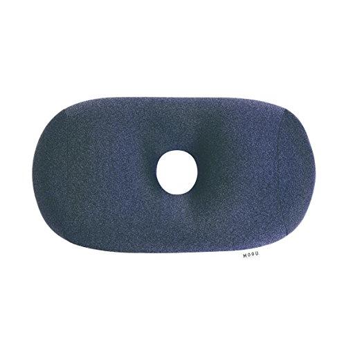 MOGU(モグ) ビーズクッション ネイビー プレミアムホールピロー (全長約35cm) | 