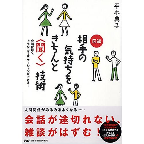 会話が続く、上手なコミュニケーションができる! 図解 相手の気持ちをきちんと(聞く)技術 | 