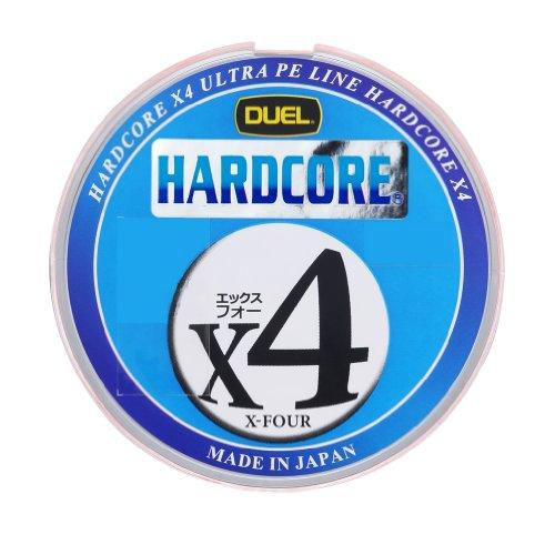 DUEL ( デュエル ) PEライン 釣り糸 HARDCORE X4 マーキングシステム/10m×5色 【 ライン 釣りライン 釣具 高強度 | 