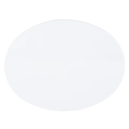 キジマ(Kijima) バイクパーツ ゼッケンプレート オーバル 230×283mm 1枚入り ホワイト 305-3521 | 