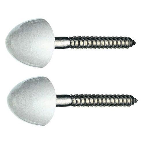 SANEI トイレ部品 大便器床取付ビス パステルアイボリー 2本入り R43-6-6.2X63-PI | 