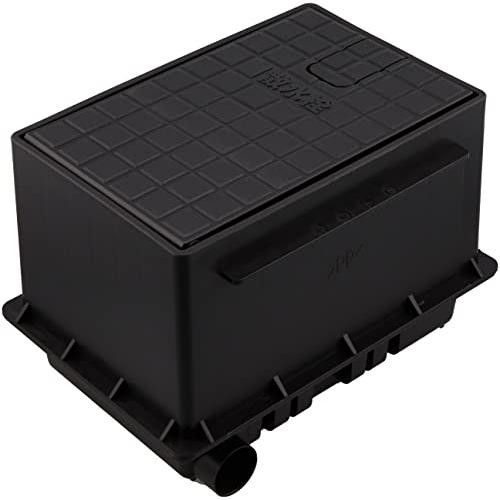 SANEI 散水栓ボックスセット 散水栓付き 底板あり 黒 R81-92S-D | 