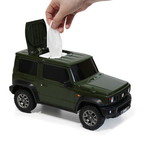 ウェットティッシュケース スズキ ジムニー シエラ (普通車) ジャングルグリーン | 