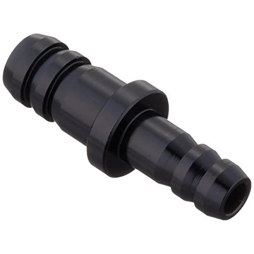 キジマ(Kijima) バイクパーツ ホース変換ジョイント 6mm→8mm アルミ製アルマイト仕上げ ブラック 105-16500 | 