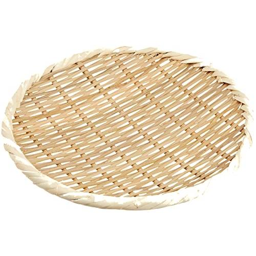 遠藤商事 業務用 盆ざる 21cm (佐渡製) 竹 日本製 ABV32021 | 