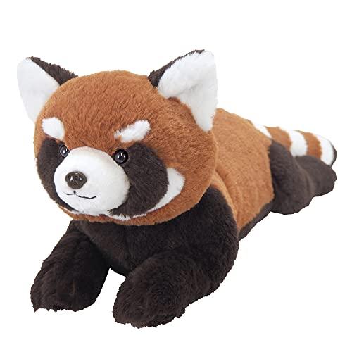 サンレモン　ひざれっさー S　17×54×19cm　ぬいぐるみ　アニマル　かわいい　レッサーパンダ　動物園　P-8112 | 