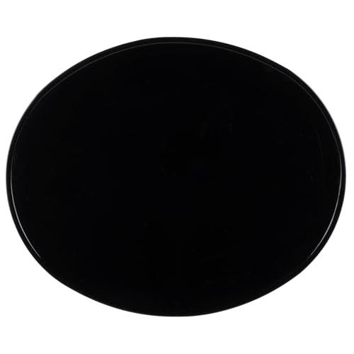 キジマ(Kijima) ゼッケンプレート オーバル 230×283mm 1枚入り ブラック 305-3522 | 