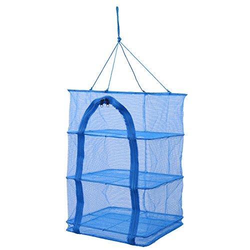 尾上製作所(ONOE) 干しかご35 ON-5802 [洗った食器や野菜の乾燥 アウトドアからドライフーズ作りまで 取り出し口はU字で出し入れし | 