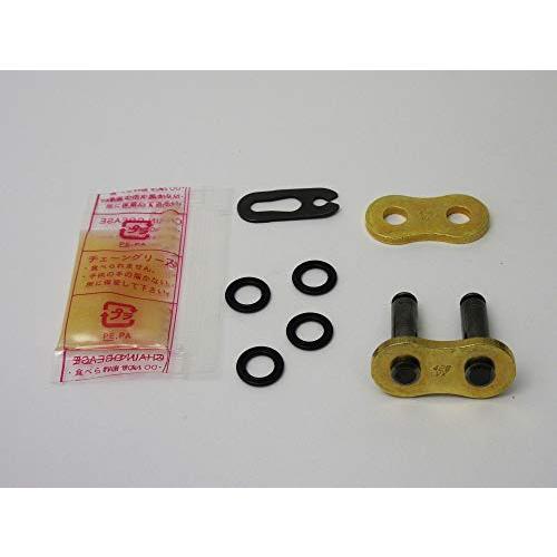 D.I.D(大同工業)バイク用チェーン 軽圧入クリップジョイント 428VX-FJ G&G(ゴールド) X-リング 二輪 オートバイ用 | 