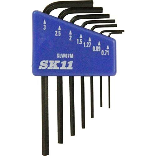 SK11 マイクロ六角棒レンチセット 7本組 ミリサイズ SLW07M | 