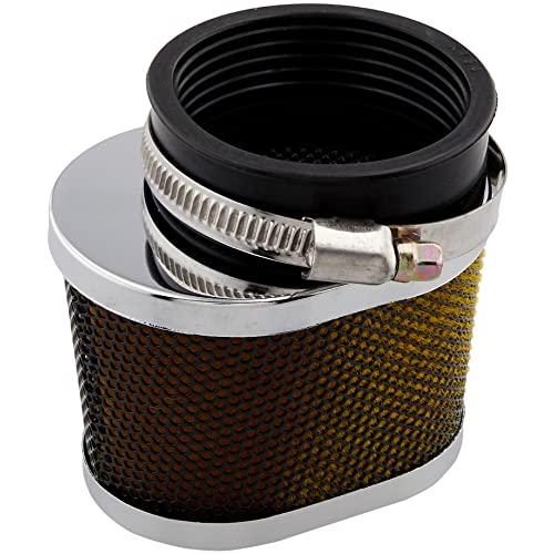 キジマ(Kijima) パワーエアークリーナー ユニバーサル 00° オーバル 取付径54mm 全長78mm 外径85mm 横幅65mm 102 | 