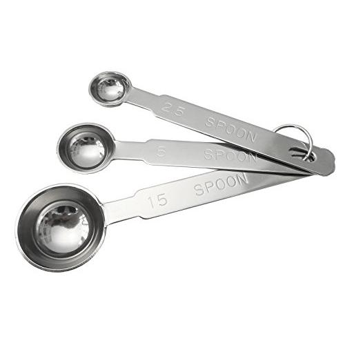 エムテートリマツ 18-8 極厚計量スプーン3本組 0923801 シルバー | 