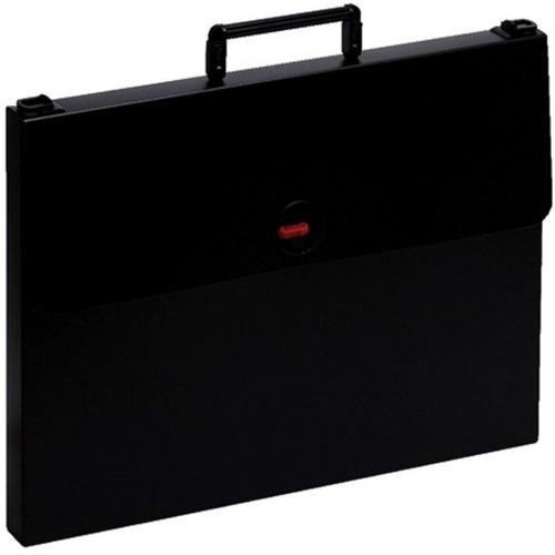 キングジム 図面整理用品 デザイナーズケース 厚み30mm A3 黒 3243-BK | 