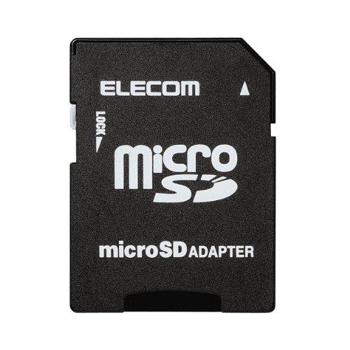 エレコム(ELECOM) ELECOM microSDメモリ 変換アダプタ MF-ADSD002 | 