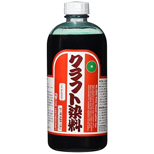 クラフトシャ(craftsha) クラフト社 液体染料 クラフト染料 500cc 緑 2002-21 | 