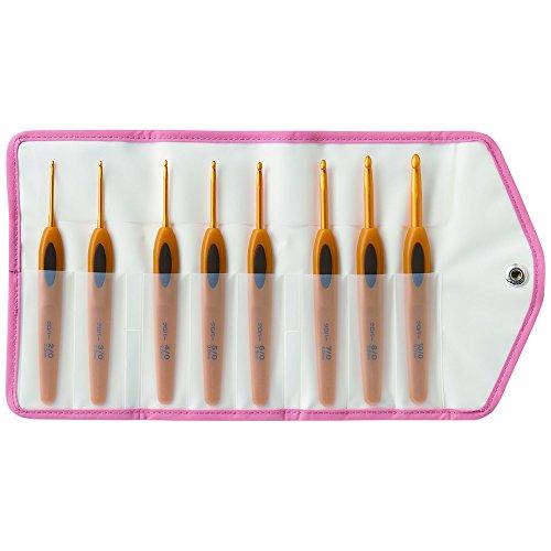 Clover カギ針[ペン-E]セット8本入 43-606 | 