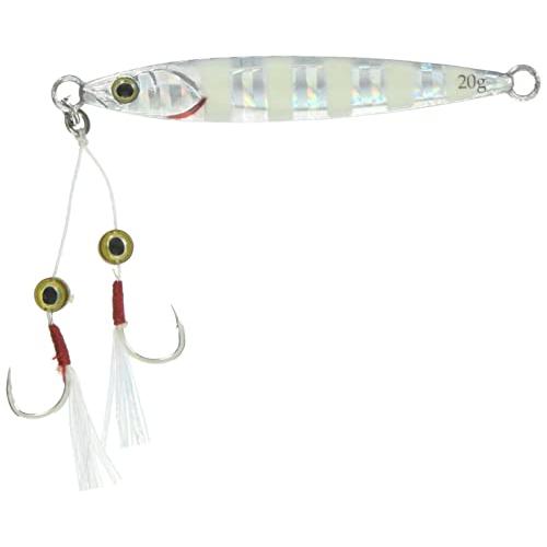 JACKALL(ジャッカル) ビッグバッカー FIT JIG 20g グローストライプ/ボーダーホロ | 
