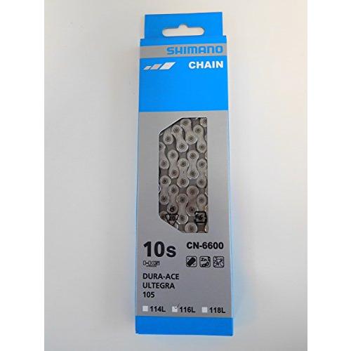 SHIMANO(シマノ) CN-6600 10S(ROAD フロント ダブル/トリプル)対応 116L ICN6600116I | 