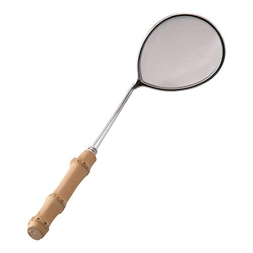 遠藤商事 業務用 あく取り 大 本体18-8ステンレス ハンドル天然竹 日本製 QSY41001 | 