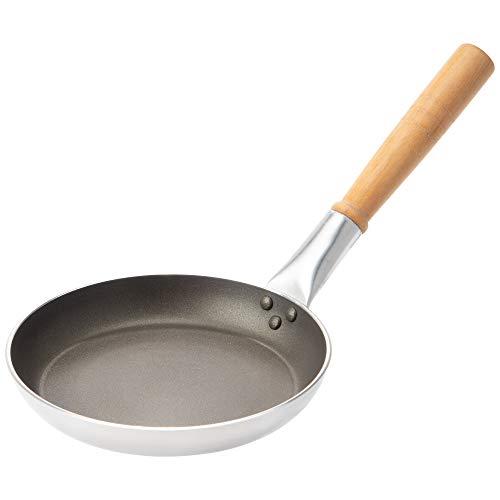 遠藤商事 業務用 プロセレクト IH 親子鍋 横柄 16cm 横柄 本体アルミニウム 取っ手天然木 AOY32 | 