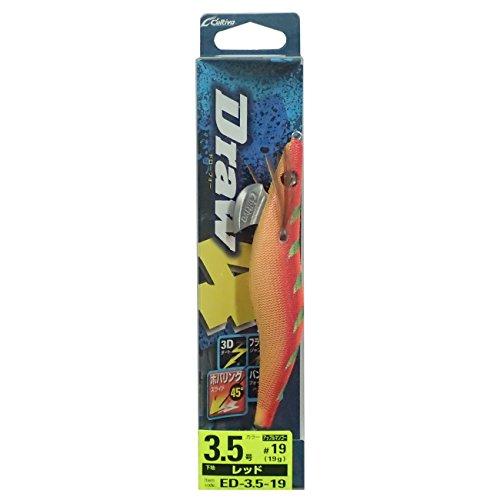 OWNER(オーナー) エギ ED Draw4(ドローフォー) 3.5号 19g アップルマンゴー/レッド #19 No.31882 | 