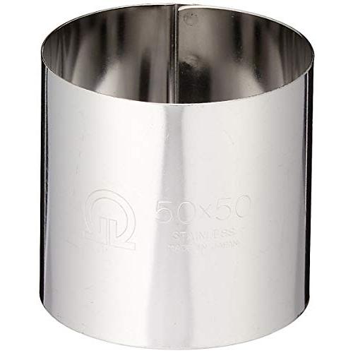 遠藤商事 業務用 セルクルリング丸型 φ50×H50mm 18-0ステンレス 日本製 WSL08021 | 