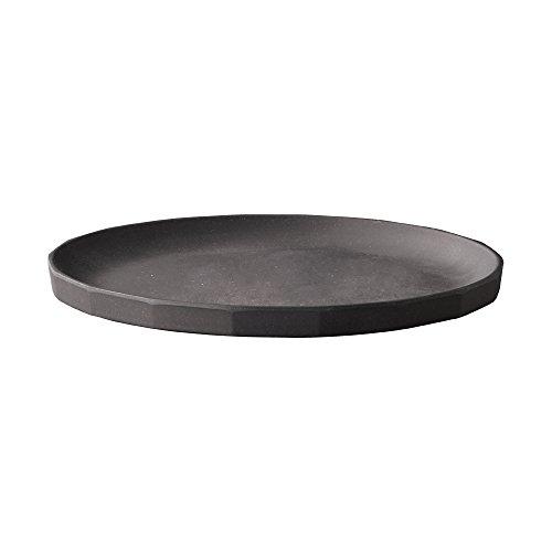 KINTO (キントー) ALFRESCO プレート 250mm ブラック 食洗機使用可 アウトドア ギフト プレゼント 20716 | 
