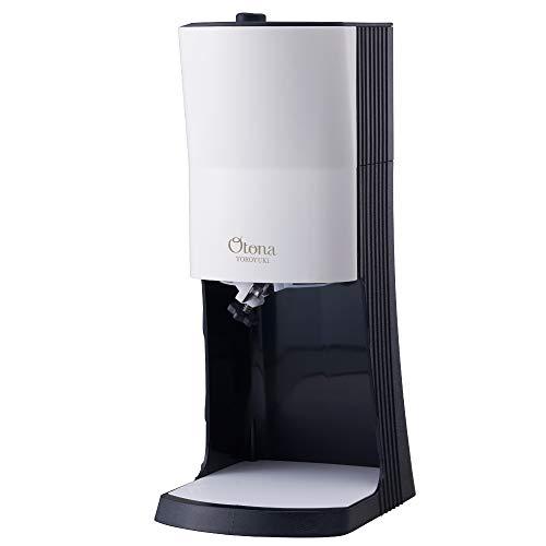 【2021年モデル】 ドウシシャ 電動ふわふわ とろ雪 かき氷器 製氷カップ3セット付き ブラック | 