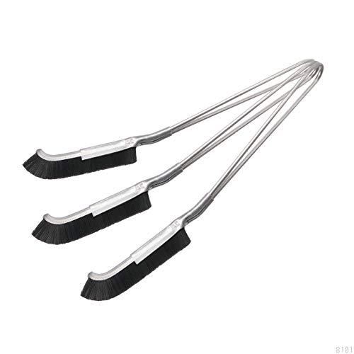 PROIDEA(プロイデア) 大津式 お掃除ブラシ J(3本組) ブラック W1.8×D23.5×H5.0cm | 