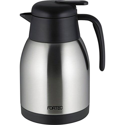 和平フレイズ(Wahei freiz) 卓上ポット フォルテック・ハウス 1.4L サテン レバー式栓 真空断熱構造 保温 保冷 FHR-739 | 