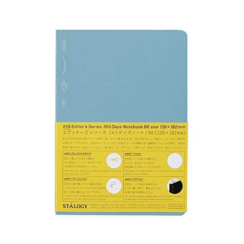 ＳＴＡＬＯＧＹ ３６５デイズノート Ｂ６ブルー | 