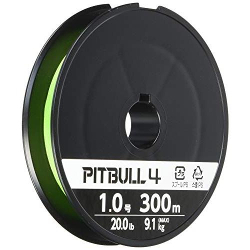 シマノ(SHIMANO) ライン ピットブル4 300m 1.0号 ライムグリーン PL-M74S 釣り糸 ライン 1号 | 
