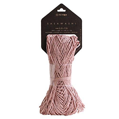 横田(Yokota) DARUMA SASAWASHI 毛糸 並太 Col.4 ピンク 系 25g 約48m 5玉セット 01-4110 | 