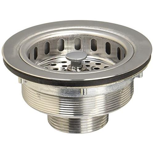 SANEI 流し排水栓 水止め機能付き G1 1/2樹脂製ナットに適合 ステンレス PH62-L | 