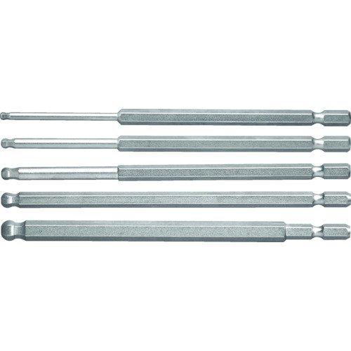 TRUSCO(トラスコ) ロングボールポイント六角ビット 5本組セット THBAL-5SET | 
