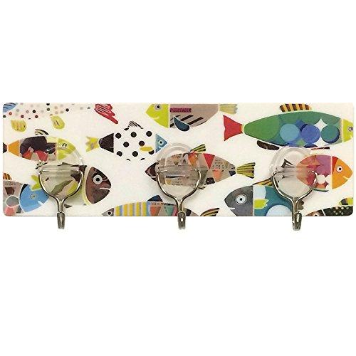 東洋ケース キッチンツールフック ホワイト 7×2.2×21cm Harry Petter Triplicate フィッシュ HP-T-06 | 