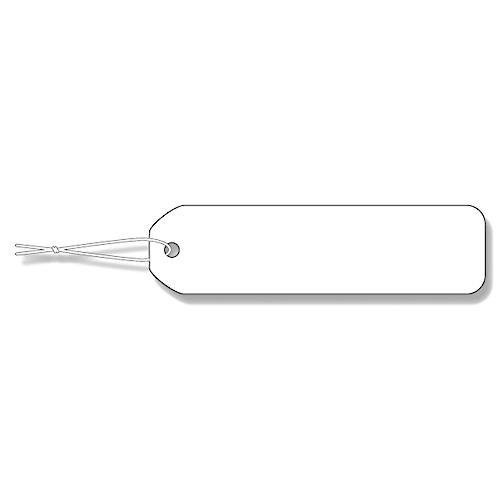 シモジマ ヘイコー 提札 白無地 綿糸付 No.30 500枚入 007103005 | 